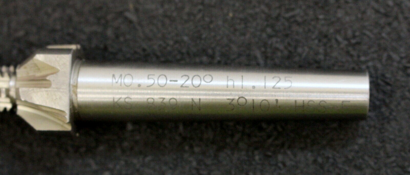 Schnyder Schaftwälzfräser m=0,5 20° EGW 1gg. Rechts hL. 125 KS 839N Material HSS