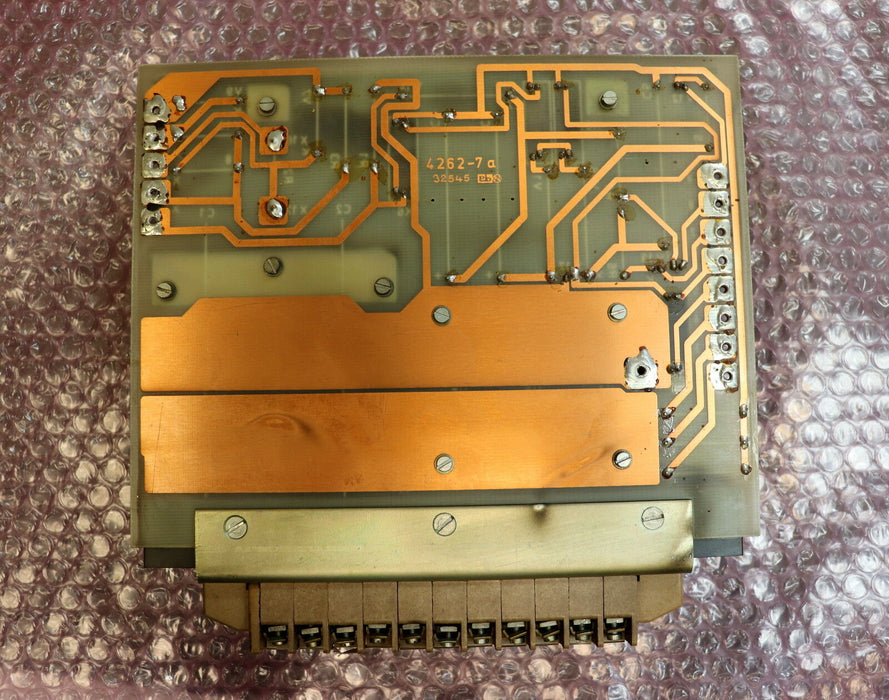 VEB NUMERIK Einschubkassette AG2 36434-3 SAK 4262-7 mit Platine 32545 gebraucht