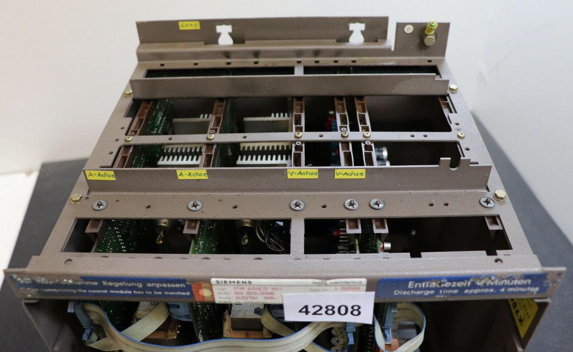 SIEMENS SIMOREG Transistorsteller D165 G200/25 MREQ 6RB2025-2DB00 mit 5 Boards