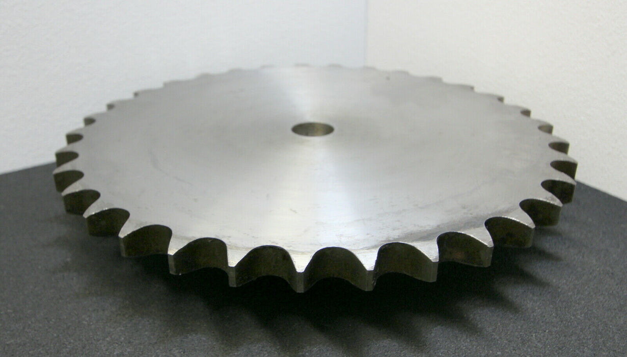 Kettenradscheibe mit einseitiger Nabe KRS Chainwheel Teilung 1 1/4"x3/4" Z= 33