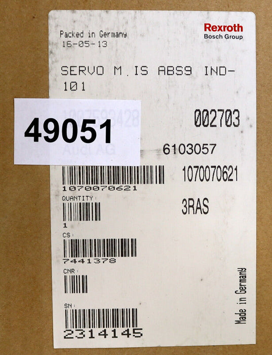 BOSCH CNC SERVO Karte mit integrierter 15 25 F Platine IS ABS9 Nr 1070070621-101