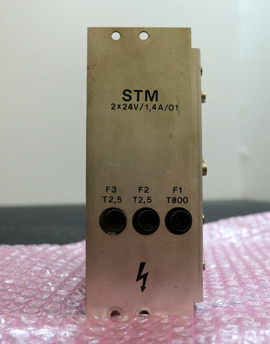 VEB ROBOTRON Stromversorgungsmodul STM K0316.03 2x24V / 1,4A/ 01 - 105VA
