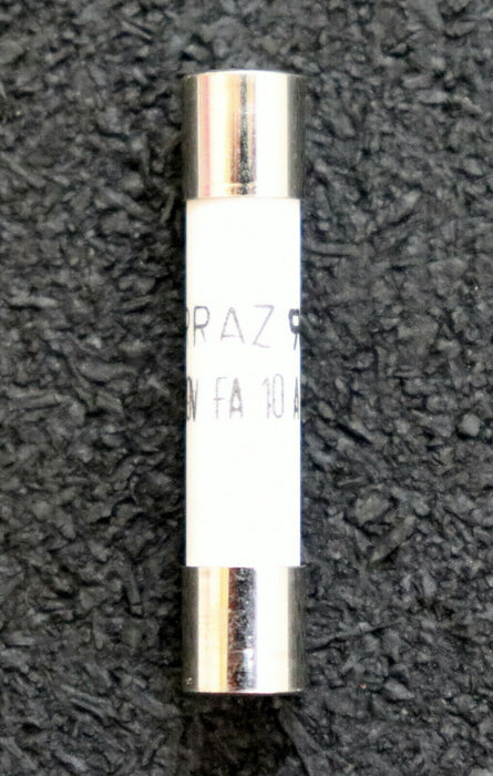 FERRAZ 11x Sicherungseinsatz fuse-link 10A 380V Maße 6x31,5mm - unbenutzt