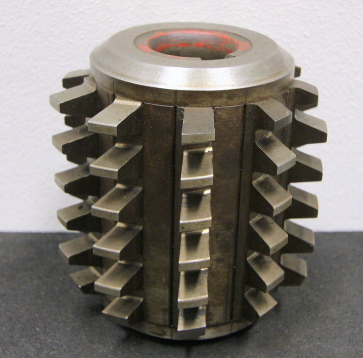 SAAZOR Stollenwälzfräser involute spline hob Vorfräser m= 5,9mm 15° EGW 1gg. Re