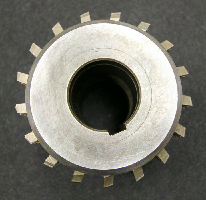 FETTE Stollenwälzfräser involute spline hob m= 4mm DP6,35 20° EGW Ø140x135xØ50mm