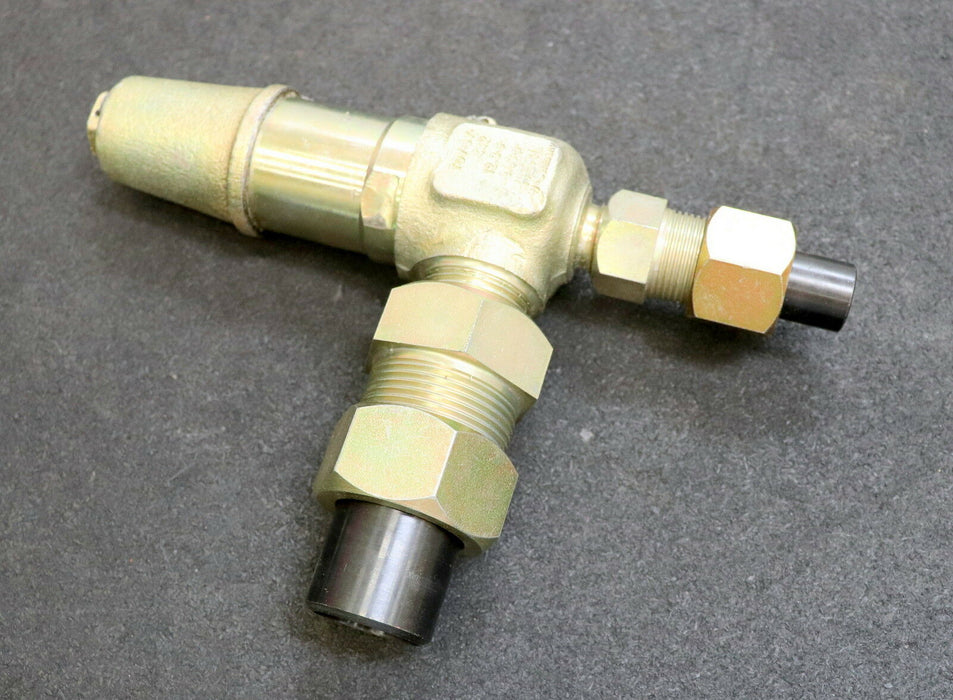 HERL Sicherheitsventil DN12 PN40 safety relief valve T21-A DN12 p=22bar PN40