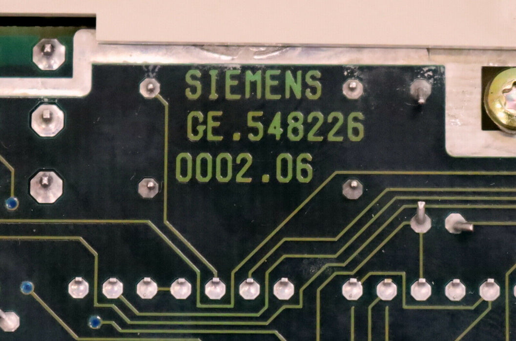 SIEMENS SINUMERIK Zentralbaugruppe 6ES5921-3WB15 Vers. F 5482277201.01 gebraucht