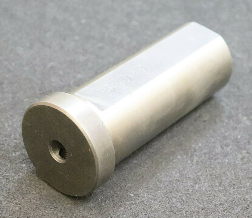 zylindrische VDI-Reduzierhülse mit Bund und Nut BS 40-10 Spann-Ø außen 40mm