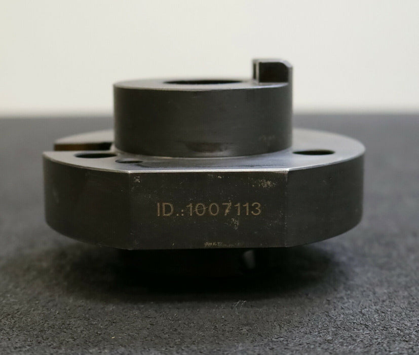 RÖHM Aufnahme ID 1007113 AußenØ 118mm AdapterØ 66mm Gesamthöhe 76mm unbenutzt