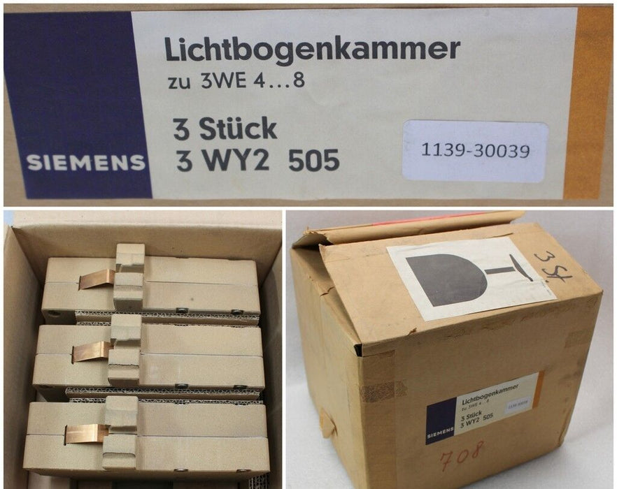 SIEMENS Lichtbogenkammer 3WY2505 für Leistungsschalter 3WE - NEU