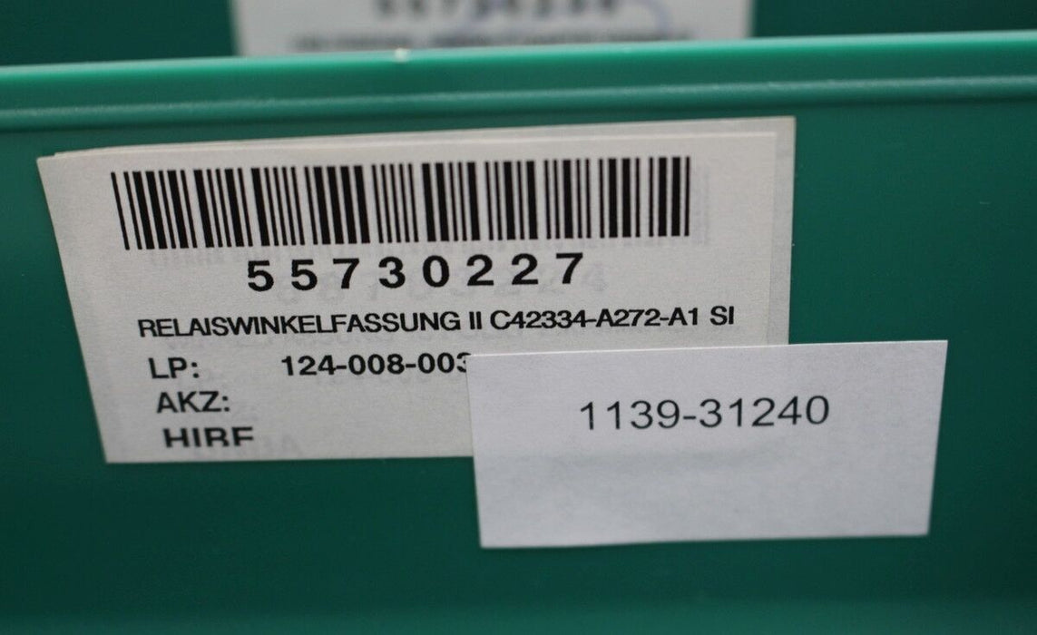 SIEMENS Winkelrelaisfassung für Kammrelais Größe: II Typ C42334-A272-A1 SI