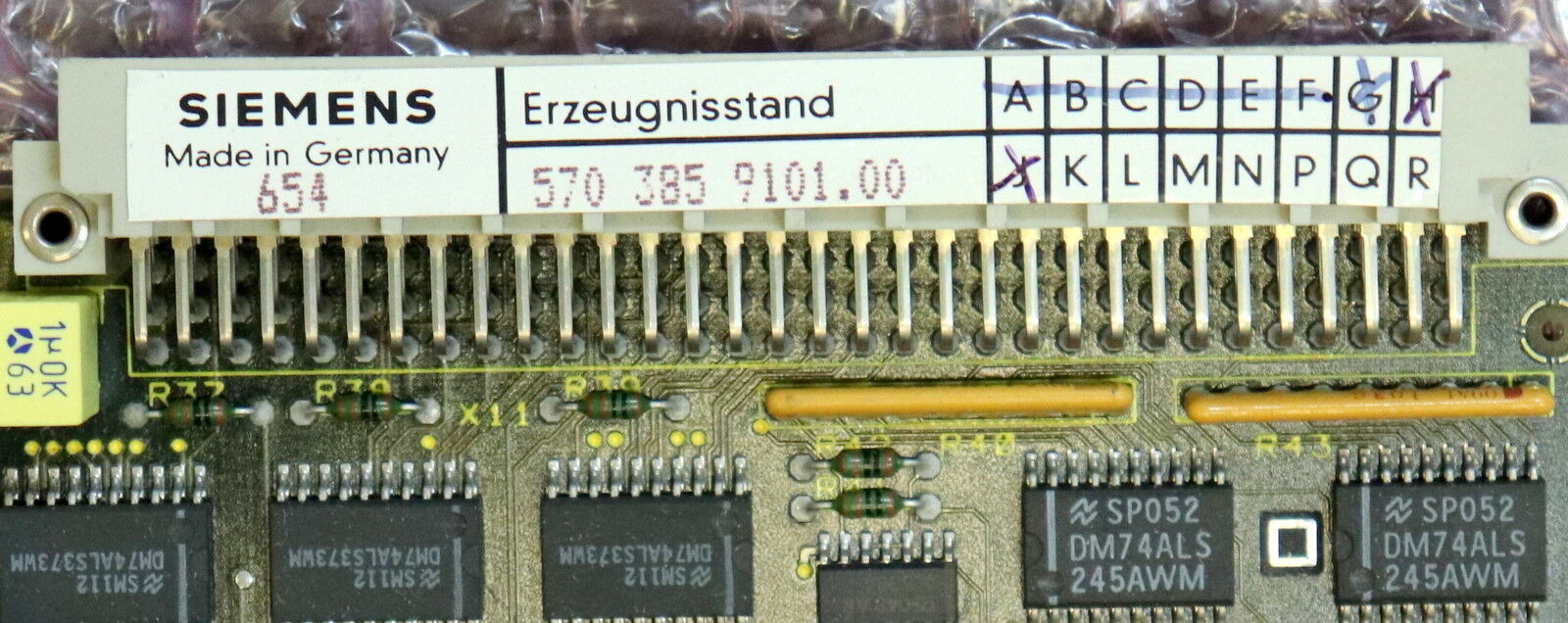 SIEMENS SINUMERIK CPU Board 6FX1138-5BA01 5703859101.00 Erzeugnisstand GHJ