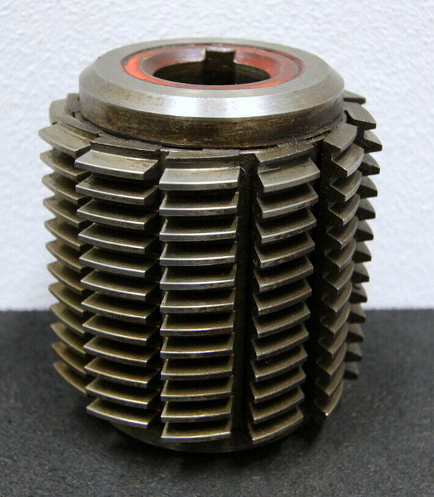 SAAZOR Stollenwälzfräser involute spline hob m=1,8mm 15° EGW Ø80x90xØ27mm