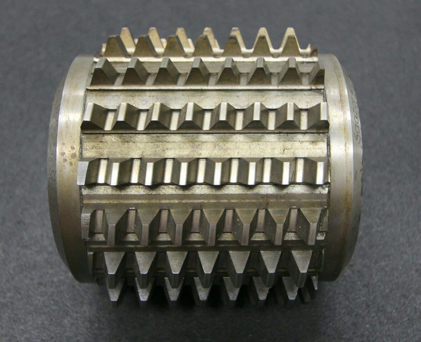 SAAZOR Stollenwälzfräser involute spline hob Fertigfräser m = 4,5mm 19°45´ EGW