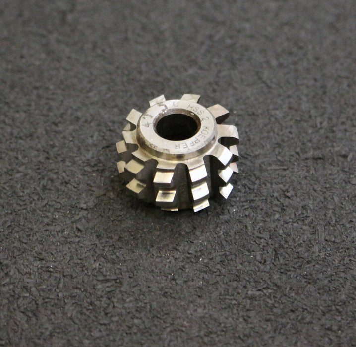 KÖPFER Zahnriemenrad-Wälzfräser T5 24x16x8mm 10 Spannuten 1-gg. Rechts