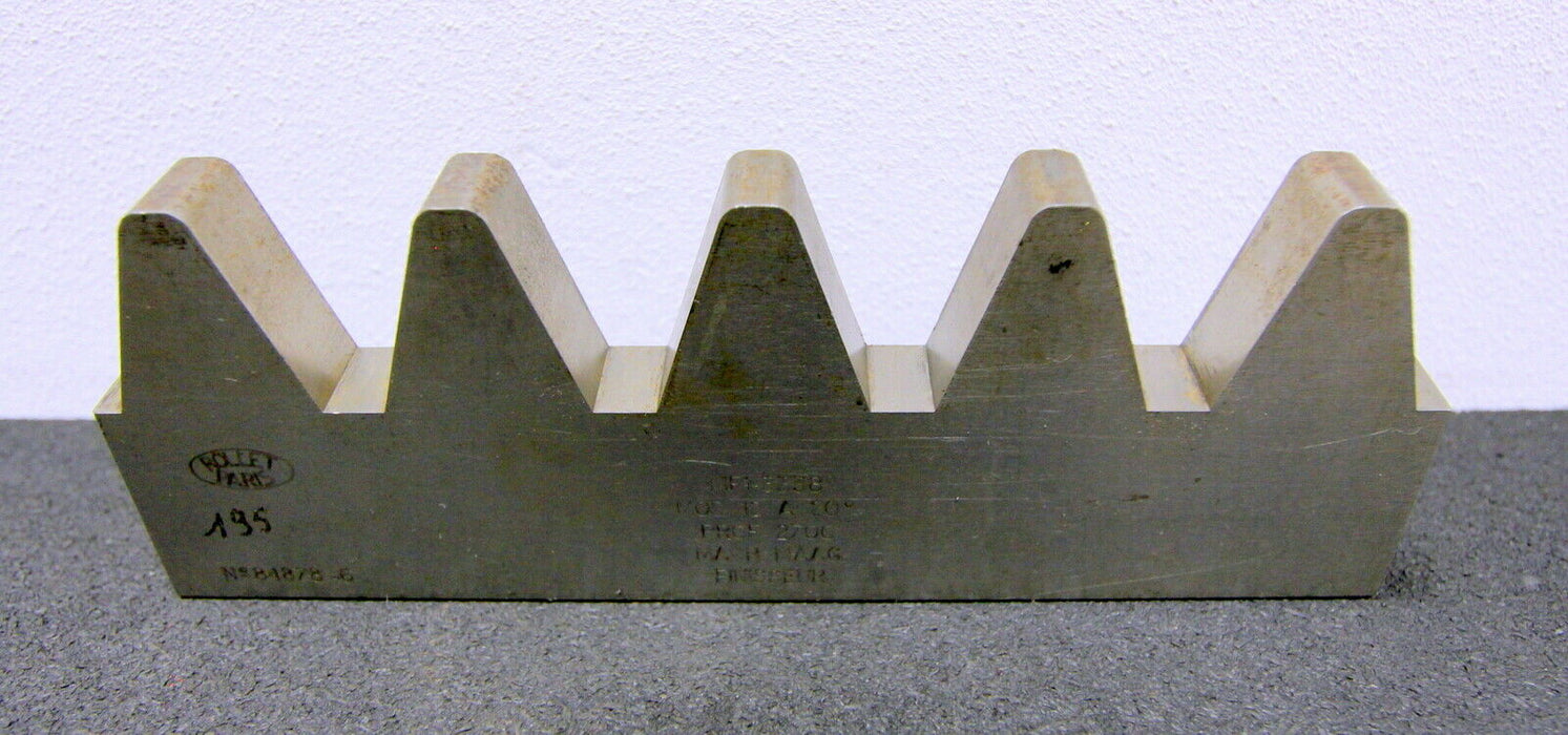 ROLLET PARIS Hobelkamm rack cutter f. MAAG-Wälzhobelmaschinen m= 12 Angle 20°