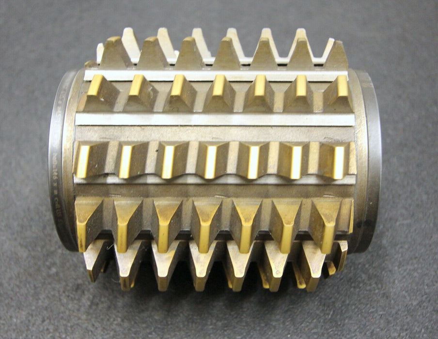 FETTE Stollenwälzfräser involute spline hob Vorfräser m= 4,5mm 20° EGW 2gg. Li