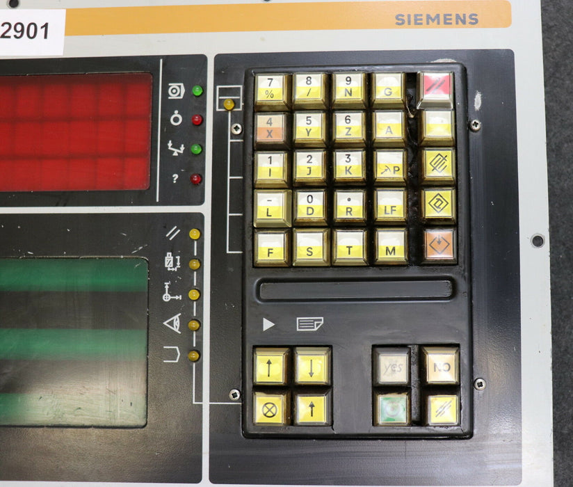 SIEMENS SINUMERIK 3M Operator´s Panel Nr. A 472 692 24VDC 25W gebraucht