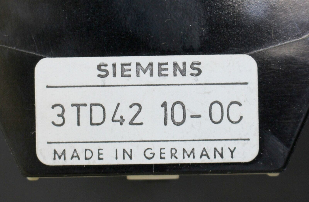 SIEMENS Schützwendeschalter contactor type reversers 3TD4210-OC 7,5kW 380V 220V