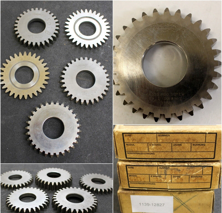 GARSCHAGEN Scheibenschneidrad m= 2,6535 - D: 82mm - Bohrung 1 1/4“-29 Zähne-5Stk.