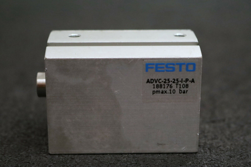 FESTO Kurzhubzylinder ADVC-25-25-I-A-P Mat-Nr. 188176 Kolben-Ø25mm Hub 25mm