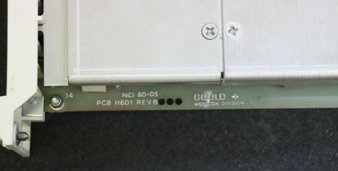 GOULD MODICON Output module B650 115VAC PCB H601 REV B NCI 80-05 8 channel