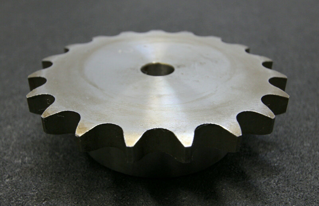 Kettenradscheibe mit einseitiger Nabe KRS Chainwheel Teilung 3/4"x7/16" Z= 19