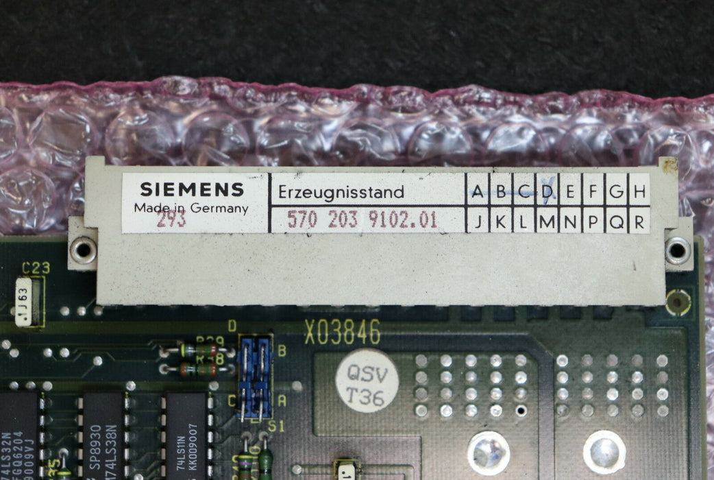 SIEMENS SINUMERIK 3 PLC CU/EU-Koppling 6FX1120-3BB01 Version D 570203.9102.01