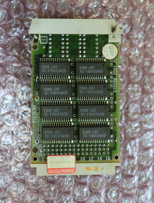 SIEMENS SINUMERIK EPROM 6FX1126-6BA00 570 266 9001.02 Erzeugnisstand A gebraucht