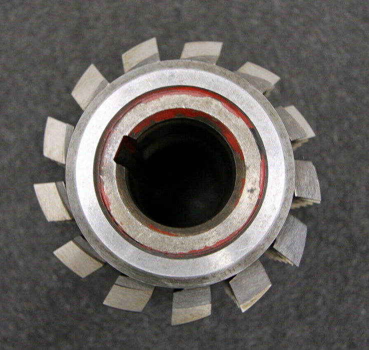 SAAZOR Stollenwälzfräser involute spline hob m = 3,6mm 19°50´ EGW Ø90x90xØ32mm