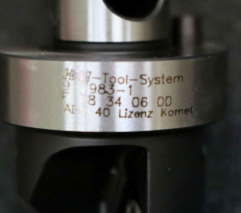 HM TOOL-SYSTEM Lizenz KOMET ABS-Wendeplattenfräser 2-stufig ABS 40 Ø15mm