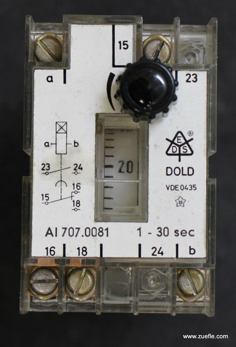 DOLD Zeitrelais AI 707.0081 110VAC 50Hz 1-30s