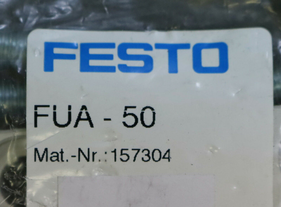 FESTO Flanschbefestigung Flange mounting FUA-50 Art.Nr. 157304 unbenutzt in OVP