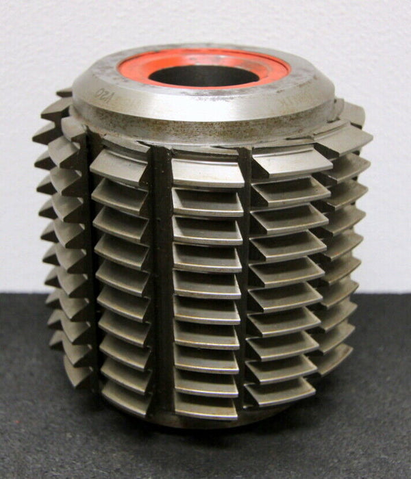 SAAZOR Stollenwälzfräser involute spline hob m=2,5mm BP III DIN3972 20° 1gg. Re.