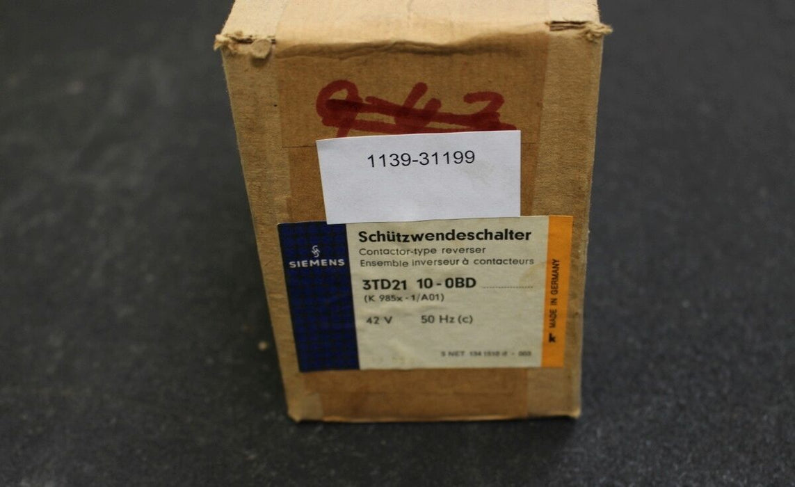 SIEMENS Wendestarter 3TD2110-0BD