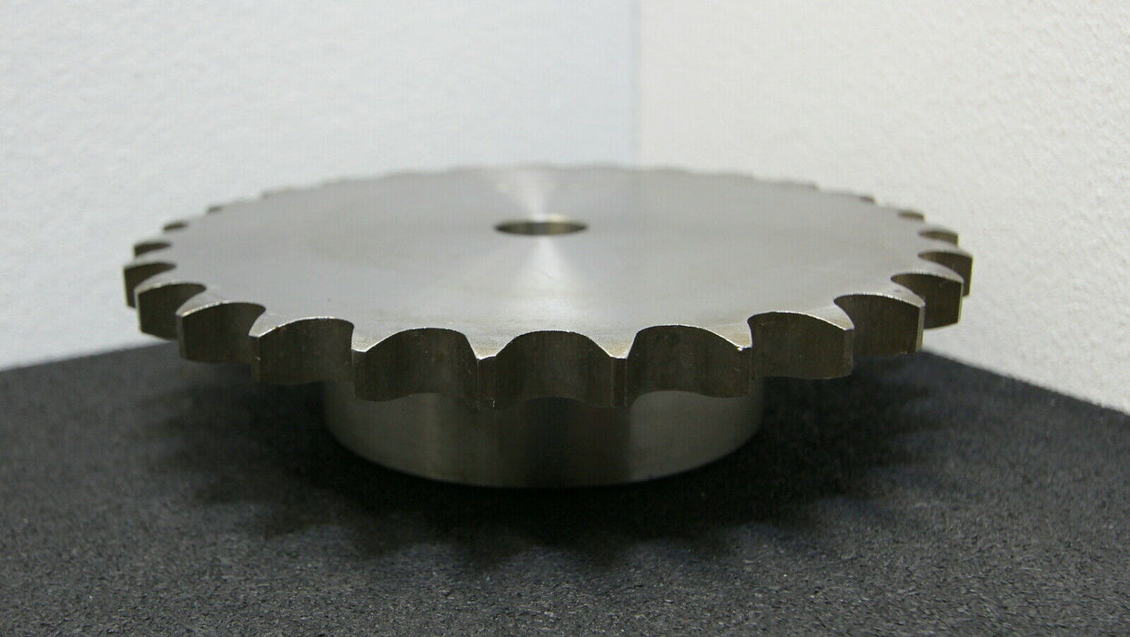 Kettenradscheibe mit einseitiger Nabe KRS Chainwheel Teilung 3/4"x7/16" Z= 27