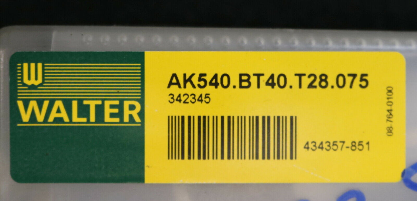 WALTER Aufnahme MAS-BT JIS B 6339 AK540 Type AK540.BT40.T28.075 150Nm unbenutzt