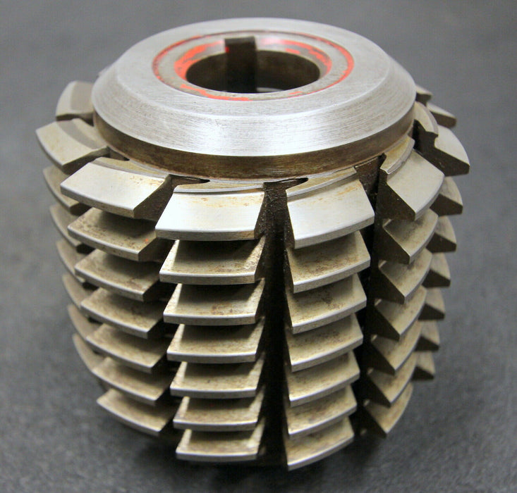 SAAZOR Stollenwälzfräser involute spline hob Fertigfräser m= 3,5mm 20° 1gg Links