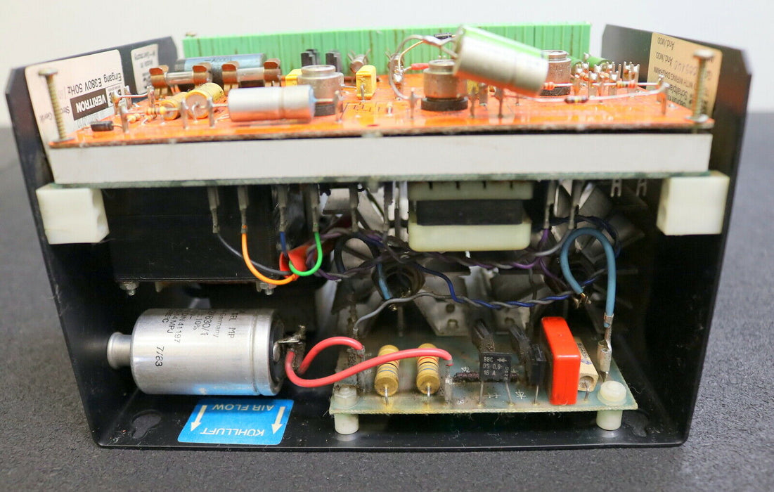 BBC VERITRON Stromrichter Type GCB0222 A Eingang 380VAC 50/60Hz Ausgang 0-320V