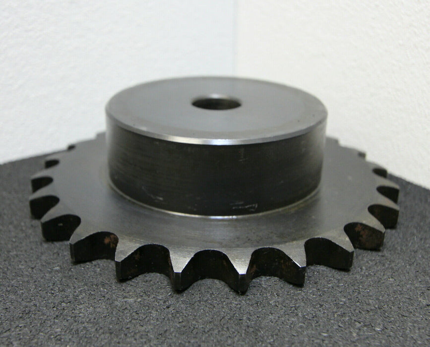 Kettenradscheibe mit einseitiger Nabe KRS Chainwheel Teilung 3/4"x7/16" Z= 24