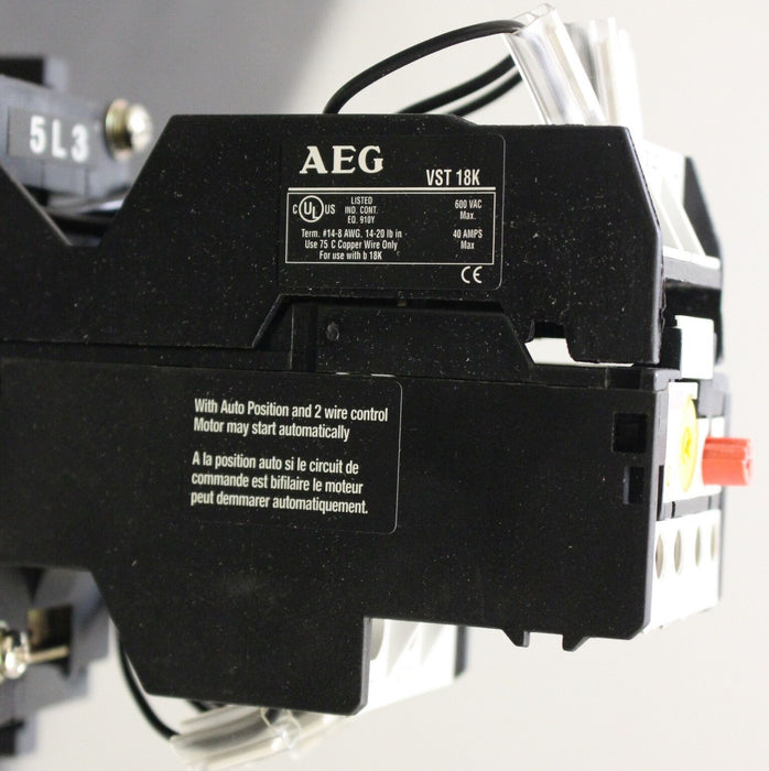 AEG Thermisches Überlastrelais bw160K-310 200-310A E-Nr. 910-343-319-00