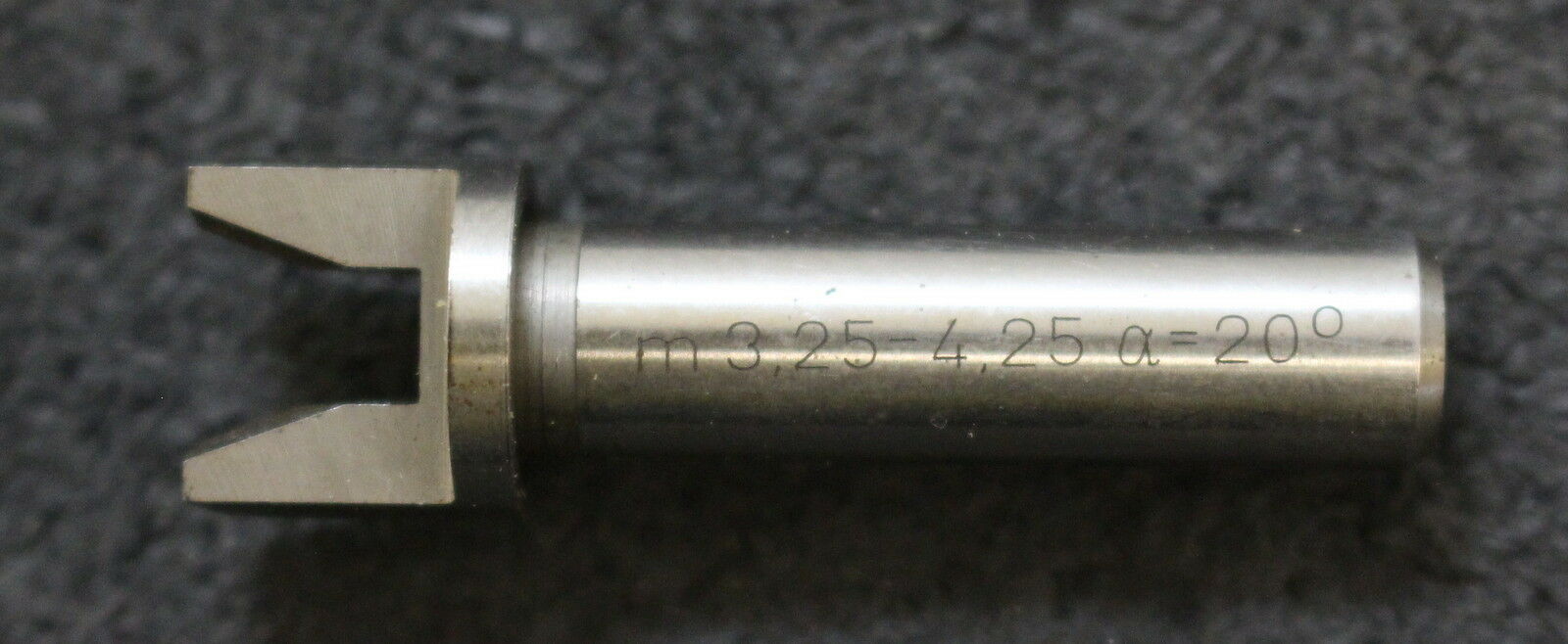 Messeinsatz für m = 3,25 - 4,25 mm 20° EGW / PA zylindrischer Schaft D. 8,0mm