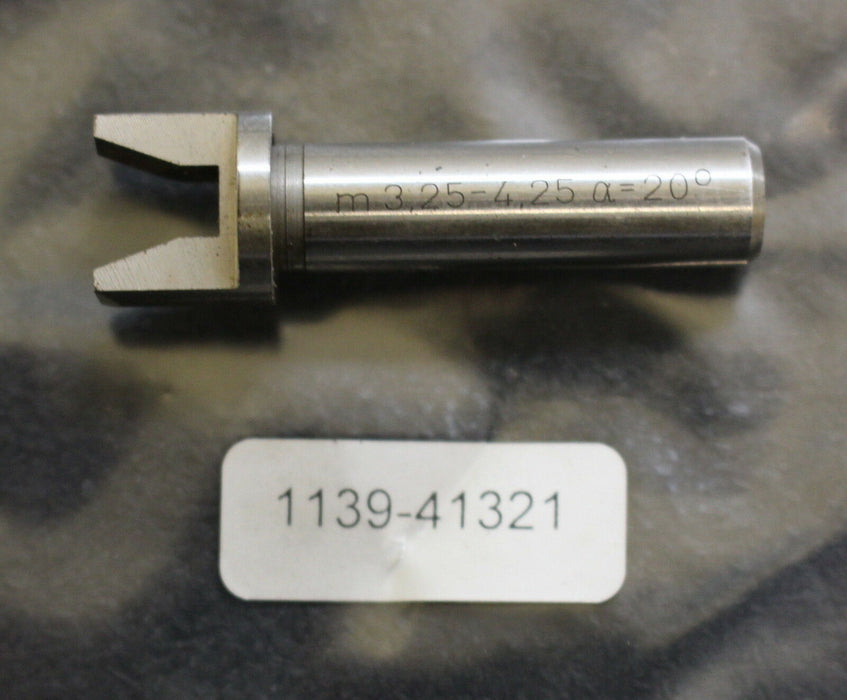 Messeinsatz für m = 3,25 - 4,25 mm 20° EGW / PA zylindrischer Schaft D. 8,0mm