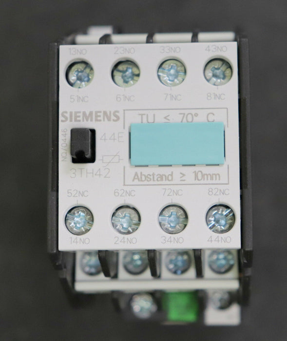 SIEMENS Hilfsschütz Control relay 3TH4244-0LB4 44E 4NO + 4NC Us=24VDC - in OVP