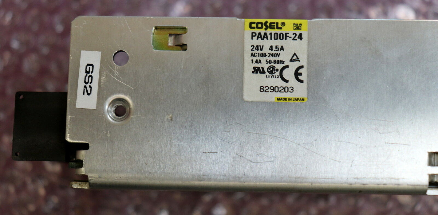 COSEL Netzteil PAA100F-24 24V 4,5A 100-240VAC 50/60Hz gebraucht