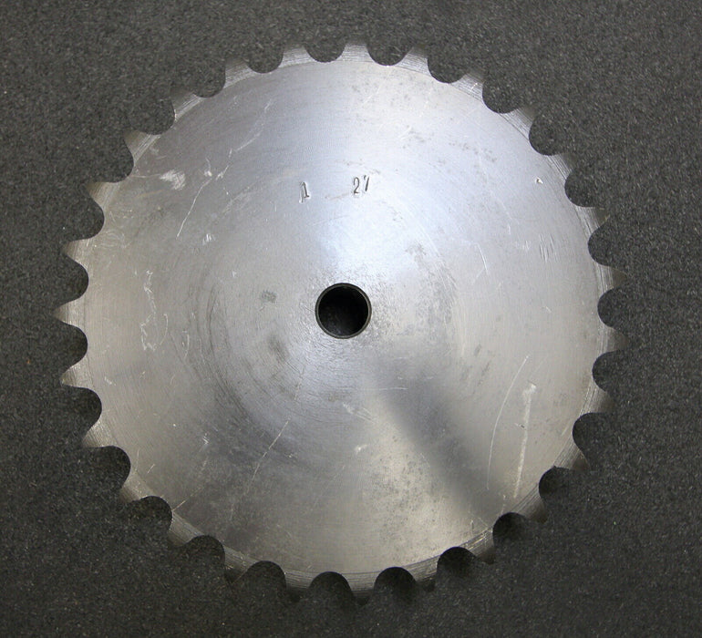 Kettenradscheibe mit einseitiger Nabe KRS Chainwheel Teilung 1"x17,02mm Z= 27