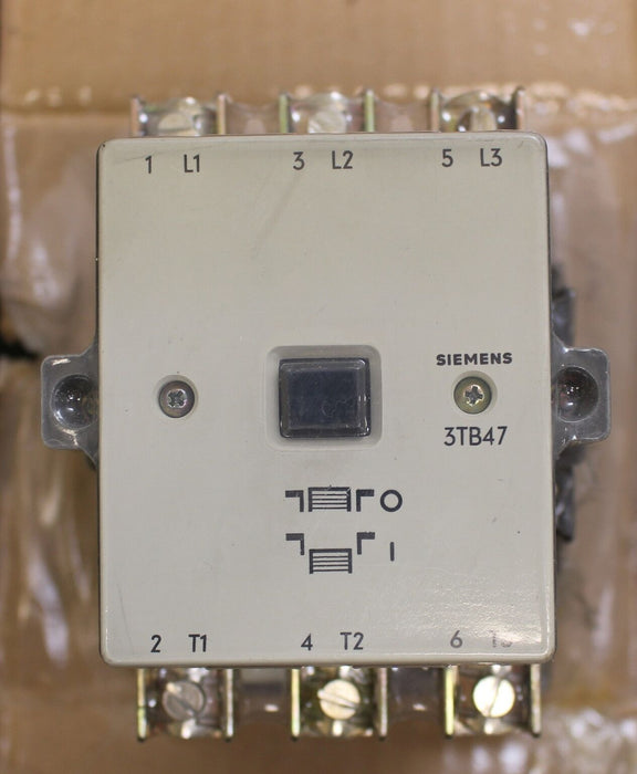 SIEMENS Schütz contactor 3TB4717-OAM0 220V 50Hz / 264V 60Hz 2S + 2Ö 2NO+2NC 2NF