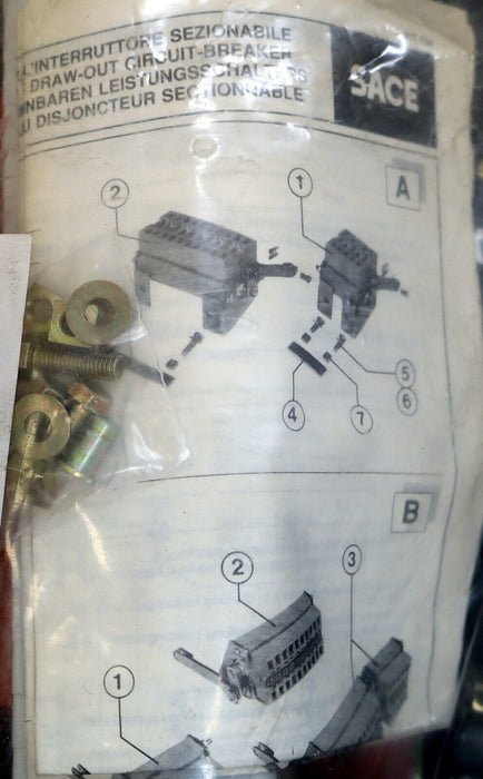 ABB SACE Hilfskontakte UXAB239260003 für Leistungsschalter G2 - F1/6 G2/6 LG