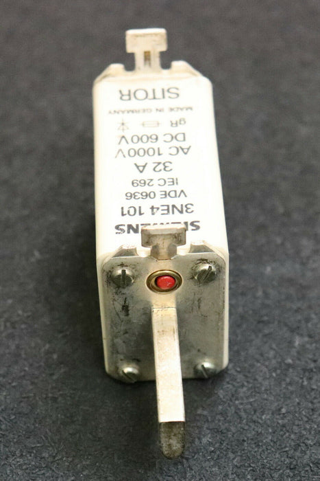 SIEMENS SITOR 3xSicherungseinsatz fuse-link 3NE4 101 32A 600VDC 1000VAC - gR -