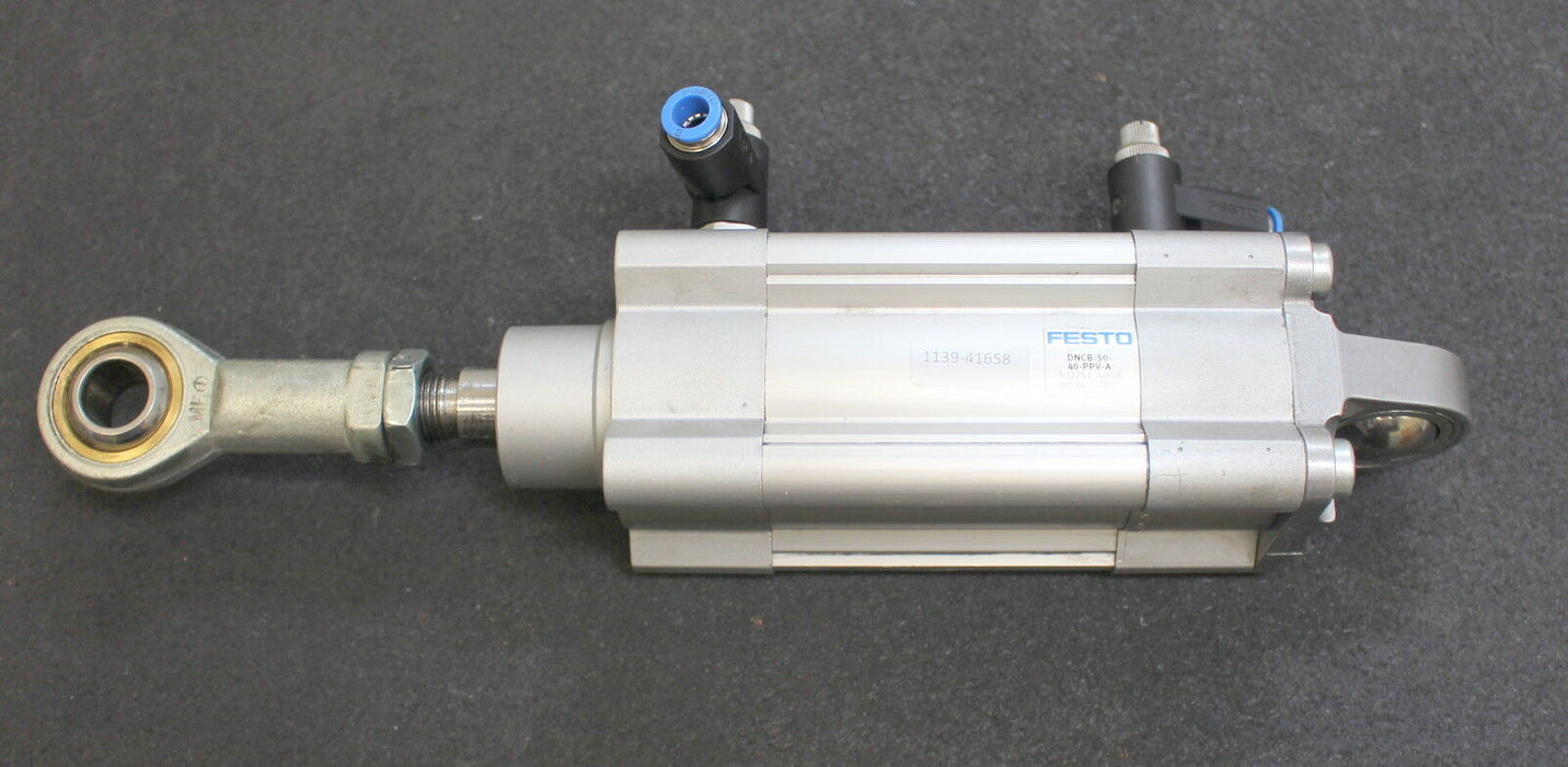 FESTO Pneumatikzylinder DNCB-50-40-PPV-A Kolbendurchmesser 50mm Hub 40mm